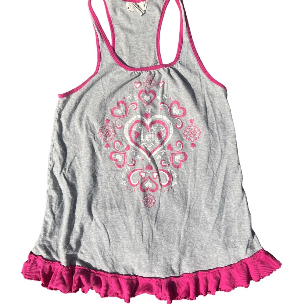 cutie y2k pink lei 2000s sleepwear tank top